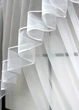 Кухонный комплект VR-Textil № 062к шторка с ламбрекеном светло-серый с белым 150х170 см (50-478) - изображение 5