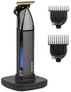 Тример Super-X Metal Black Edition, для вусів та бороди, акум., насадок-2, кейс, підставка, BaByliss 000329382 - зображення 1