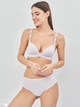 Бюстгальтер без косточек бесшовный с Push-up бесшовный brabrabra 115С 75B Лиловый (6907208008347) - изображение 3
