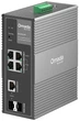 Промисловий комутатор IES206GPP 4xGE (PoE), 120W, 1xGE/SFP, 1xSFP WebSmart TP-Link (teh0018291) - зображення 1
