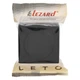 Розетка 1-а з/з зовнішня з кришкою чорний LEZARD Leto 752-4200-123B - зображення 2