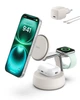 Зарядний пристрій бездротовий UltraCharge Pro 3-in-1 Magnetic Charging Dock 25Вт, Sand Belkin (2000003309894) - зображення 2
