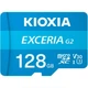 MicroSDXC Kioxia 128 GB microSDXC Exceria G2 UHS-I U3 V30 A1 Class 10 + SD-adapter (LMEX2L128GG2) - зображення 3