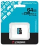 MicroSDXC Kingston 64 GB microSDXC Canvas Go! Plus UHS-I U3 V30 A2 Class 10 (SDCG4/64GBSP) - зображення 3