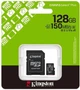 MicroSDXC Kingston 128 GB microSDXC Canvas Select Plus Gen3 + SD-Adapter SDCS3/128GB - изображение 3