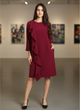 Платье InDresser XS Бордовый (IN-0209Н009Д-Bordo) - изображение 1