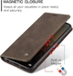 Чехол книжка Caseme с магнитом для Xiaomi Redmi 15C кофейный - изображение 4
