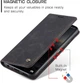 Чохол книжка Caseme з магнітом для Xiaomi Redmi 15C чорний - зображення 4