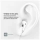 Навушники ColorWay 3.5 mm Wired Earphone Sound Wave White (CW-WD04WT) (18276) - зображення 3