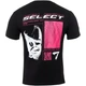 Футболка Select T-Shirt Lines Fish XXXL Black - изображение 3