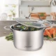 Каструля с крышкой, нерж.сталь, 1,75л, d18х10,5см Maestro MR-3505-18 - зображення 5