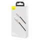 Дата кабель Baseus Cafule Metal USB to Lightning 2.4A (2m) (CALJK-B0) Black - изображение 6