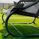 Садова гойдалка Virgo Relax Plus Grey з навісом та функцією шезлонгу, для саду та тераси - зображення 3