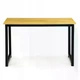 Компьютерный письменный стол ModernHome Desks прямой 120×60 см орех для дома и офиса - изображение 5
