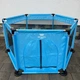 Детский манеж SEWEN Kids, голубой, игровой, складной - изображение 5