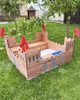 Детская песочница Playtive «Рыцарский замок» с сиденьями и башнями - изображение 1