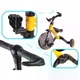 Трёхколёсный велосипед‑беговел Ikonka Trike Fix Mini 8" 3‑в‑1, жёлтый - изображение 2