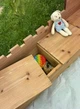 Детская песочница Playtive «Рыцарский замок» с сиденьями и башнями - изображение 7