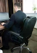 Компьютерное кресло с регулировкой высоты и подставкой для ног Malatec 23286, Эргономичное офисное кресло - изображение 2