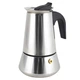 Кофеварка гейзерная Kamille 600мл из нержавеющей стали KM-0553 КМ-0553 - изображение 1