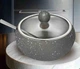 Сахарница Edenberg EB-18031 450 мл с крышкой и ложкой, серая - изображение 6