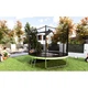 Батут SIDER 8 FT, 252 см, с внешней сеткой и лестницей чёрный, 150 кг - изображение 2