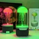 Портативная Bluetooth колонка-ночник с подвижной медузой, RGB подсветкой, 6 Вт, аккумулятор 1500 мАч - изображение 3