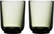 Zestaw szklanek Fellow Pirch Latte 2 x 320 ml Zielonych (840228808770) - obraz 1