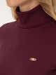 Гольф-водолазка жіноча U.S. Polo Assn G082SZ082-000-2296800 (Plum) M Бордова (8683859341856) - зображення 7