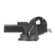 Тиски слесарные поворотные, 200 мм, усиленные, 25,3 кг INTERTOOL HT-0084 - изображение 3