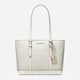 Сумка шоппер женская из искусственной кожи Michael Kors Jet Set Trave 862105790 Молочная (1159851416) - изображение 1