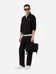Сумка мессенджер тканевая Lacoste Neocroc 701242184 Черная (1159851547) - изображение 2