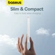 Зовнішній акумулятор Baseus Magnetic Mini Wireless Fast Charge Power Bank 5000mAh 20W Stellar White（With Simple Series Charging Cable Type-C to Typ (P10022107223-00) - зображення 11