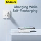 Зовнішній акумулятор Baseus Magnetic Mini Wireless Fast Charge Power Bank 5000mAh 20W Stellar White（With Simple Series Charging Cable Type-C to Typ (P10022107223-00) - зображення 14