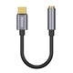 Кабель-перехiдник Baseus Type-C Male to 3.5mm Female Adapter L54 Deep Grey (CATL54-0G) - изображение 10