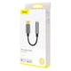 Кабель-перехiдник Baseus Type-C Male to 3.5mm Female Adapter L54 Deep Grey (CATL54-0G) - изображение 11