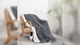 Електрична ковдра з підігрівом Electric Blanket,сіра, 130х180 см, Установка температури+Таймер, 12міс. гарантія, арт.130180 - зображення 4