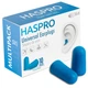 Пінні беруші для сну 10 пар HASPRO MULTI10 SNR 38 дБ Сині (1120-02) - зображення 1