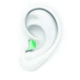 Пенные беруши для сна 10 пар HASPRO MULTI10 SNR 38 дБ Ментоловые (1119-02) - изображение 4