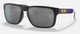Окуляри сонцезахисні Oakley Holbrook Atlanta Falcons чорні з лінзами Prizm Black - зображення 1