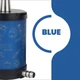 Кальян Oduman Atomic Blue 15.5 см Одуман Атоматик компактный Нержавеющая сталь, анодированный алюминий, ABS-пластик - изображение 2