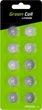 Bateria Green Cell Lithium Battery CR2025 3V 160mAh 10 szt. (5903317225355) - obraz 1