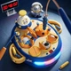 Музыкальная игра Space: стрелялка и рыбалка с подсветкой и звуками - изображение 3