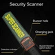 Металодетектор ручний Super Scanner MD3003B1 – доглядовий, висока чутливість, вібрація + звук + світло, 9В - изображение 10