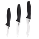 Zestaw noży kuchennych Orion ceramiczne 3 szt (8592381154653) - obraz 1