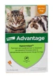 От блох и клещей Elanco Advantage 40 для кошек до 4 кг 1 пипетка*0,4мл (54165) - изображение 1