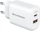 Зарядное устройство ArmorStandart AR-T202WEU 20W GaN USB-C+USB-A White (ARM89531) - изображение 1