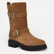 Женские сапоги замшевые Calvin Klein Galivan 775719650 37.5 Коричневые (1159853008) - изображение 2