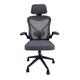Кресло офисное компьютерное PROLINE T2505 эргономичное с подголовником Gray (сетка) - изображение 2