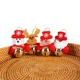 Игрушка новогодняя "Медвежонок" MBM HOME DH-NY-62 COLOR разноцветная - изображение 3